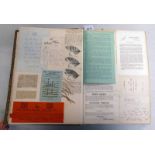LEATHER BOUND ALBUM EX LORD INVERURIE'S RELATING TO FISHING WITH AMATEUR PHOTOGRAPHS,
