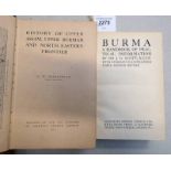 HISTORY OF UPPER ASSAM, UPPER BURMAH AND NORTH-EASTERN FRONTIER BY L. W.