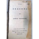 THE SEASONS BY JAMES THOMSON,