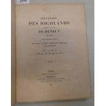 SOUVENIRS DES HIGHLANDS VOYAGE A LA SUITE DE HENRI V EN 1832 BY D'HARDIVILLER,