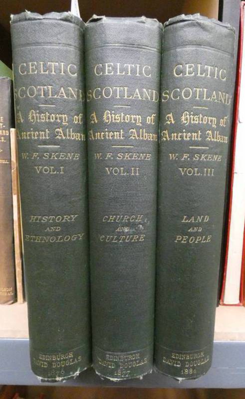 CELTIC SCOTLAND: A HISTORY OF ANCIENT ALBAN BY WILLIAM F.