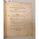 CRITICAL DISSERTATIONS ON THE ORIGIN, ANTIQUITIES, LANGUAGE, GOVERNMENT, MANNERS,