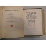 AYRSHIRE IDYLLS BY NEIL MUNRO, IN DUSTJACKET, IN BOX - 1912 AND ABBOTSFORD,