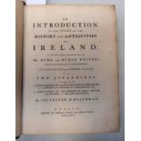 AN INTRODUCTION TO THE STUDY OF THE HISTORY AND ANTIQUITIES OF IRELAND BY SYLVESTER O'HALLORAN,