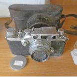 LEICA CAMERA MARKED "LEICA NO 502227 D.R.P.