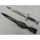 GERMAN WW2 THIRD REICH FIREMANS BAYONET BY AHK WITH 24.