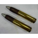 TWO 30 MM CANON ROUNDS