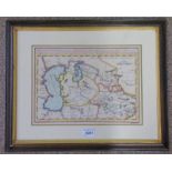 FRAMED MAP - 'CARTE DE KARAZM,