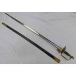 BRITISH 1796 INFANTRY SERGEANTS SWORD AND A SCABBARD