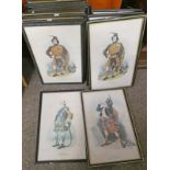 FRAMED PRINTS OF R R MCIAN'S COMPLETE STUDY OF THE SCOTTISH HIGHLAND CLANS 1845-7,