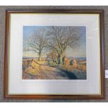 MCINTOSH PATRICK, PERTHSHIRE ROAD SIGNED, FRAMED PRINT 83/850,