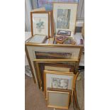 SELECTION OF VARIOUS PRINTS, PICTURES, ETC TO INCLUDE MCINTOSH PATRICK ARTISTS PROOF,