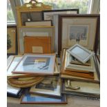 FRAMED PICTURES, PRINT, ETC TO INCLUDE MONTROSE HIGH STREET,