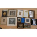 GOOD SELECTION OF PICTURE FRAMES, PRINTS,