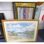 SELECTION OF VARIOUS FRAMED PRINTS,