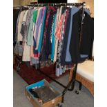 Large quantity of Jaeger ladies clothing, circa 1970s and later crimplene and other costume,