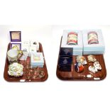 Royal Crown Derby paperweights including 'Hawthorn', 'Bramble', 'Vole', 'Rabbit' and 'Robin';