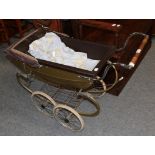 A Silvercross pram (a.f.)