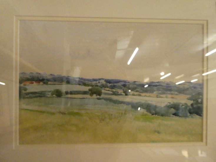 Sir Herbert Hughes-Stanton RA, Yorkshire landscape, together with a quantity of further pictures - Image 2 of 13