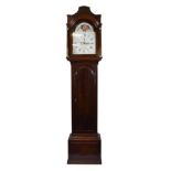 A Mahogany Eight Day Longcase Clock, signed Josh Atkins, Chippingnorton, late 18th century and