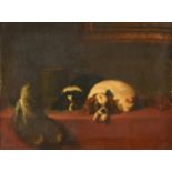 After Sir Edwin Henry Landseer RA (1802-1873) King Charles Spaniels - The Cavalier's Pets Oil on