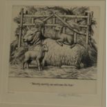 Stanley Anderson (1884-1966) ''Merrily, merrily, we welcome the Year'' Signed in pencil and numbered