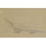 Edward Duncan RWS (1803-1882) ''Near Gravesend'' Signed and inscribed, pencil, together with a