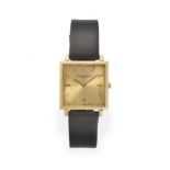 An 18 Carat Gold Wristwatch, signed Vacheron & Constantin, Geneve, model: ultra-fine, circa 1968, (