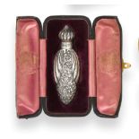 A Victorian Silver Scent-Bottle, by Horton and Allday, Birmingham, 1892, Retailed by Elkington and