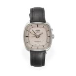 A Stainless Steel Alarm Centre Seconds Wristwatch, signed Vulcain, model: Cricket, ref: S23278,