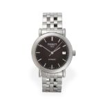 A Stainless Steel Automatic Calendar Centre Seconds Wristwatch, signed Tissot, ref: C363/463,