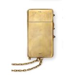 A Continental Silver-Gilt Minaudière, With English Import Marks for Marples and Co., London, 1903,