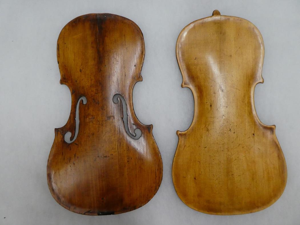 Three Violin Bodies in various states of dissassembly, with some accessories and a small quantity of - Image 16 of 50