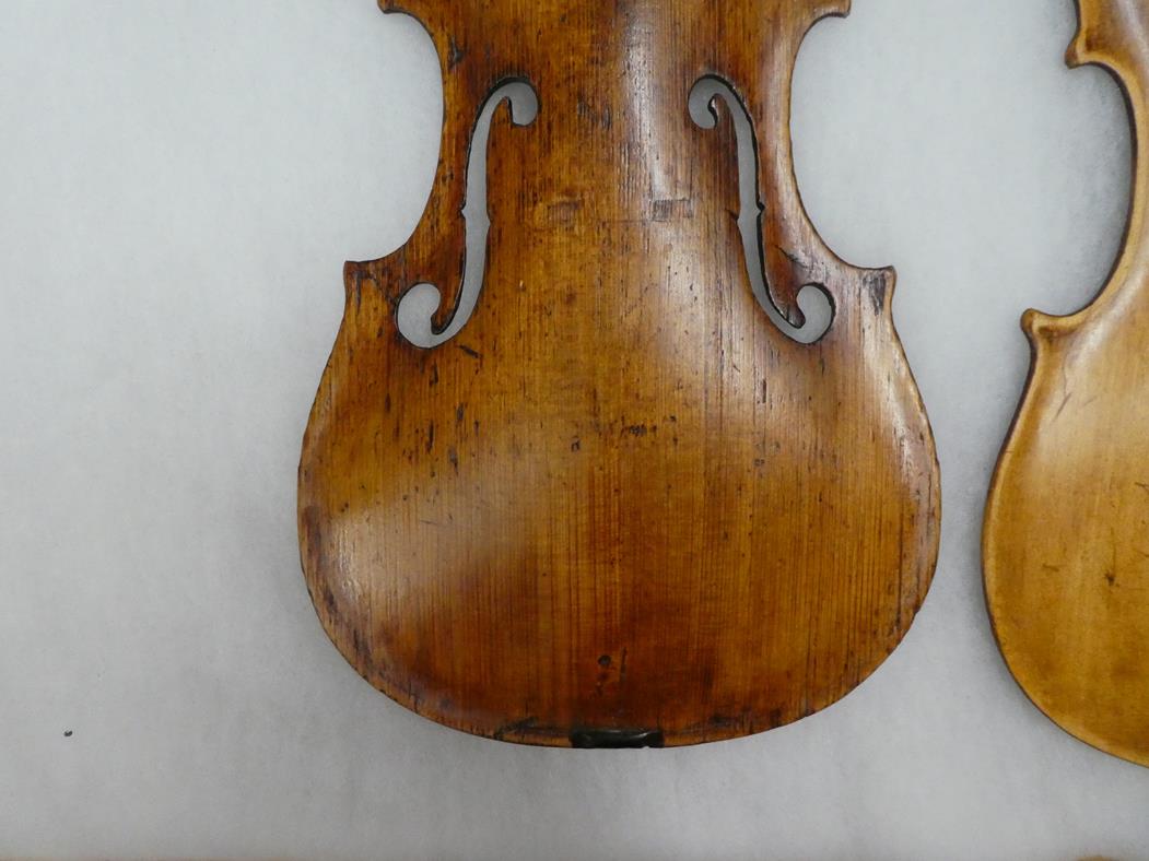 Three Violin Bodies in various states of dissassembly, with some accessories and a small quantity of - Image 19 of 50