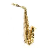 Alto Saxophone By Conn no.N198034, cased with Vandoren A25 mouthpiece, ligature and cap, with stand