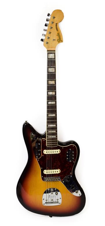 Fender Jaguar Guitar 1969/70 serial no. 224084 on four bolt neckplate, four selector switches, two