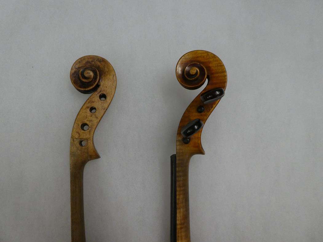 Three Violin Bodies in various states of dissassembly, with some accessories and a small quantity of - Image 36 of 50