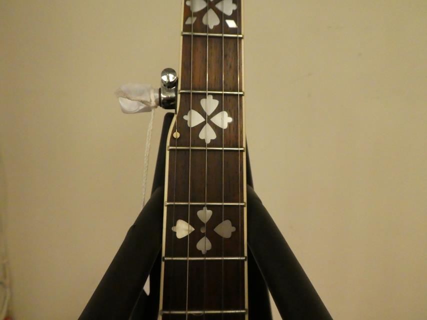 Epiphone By Gibson Five String Banjo 11'' head, 22 frets, last fret inlayed 'Masterbuilt', - Image 6 of 7