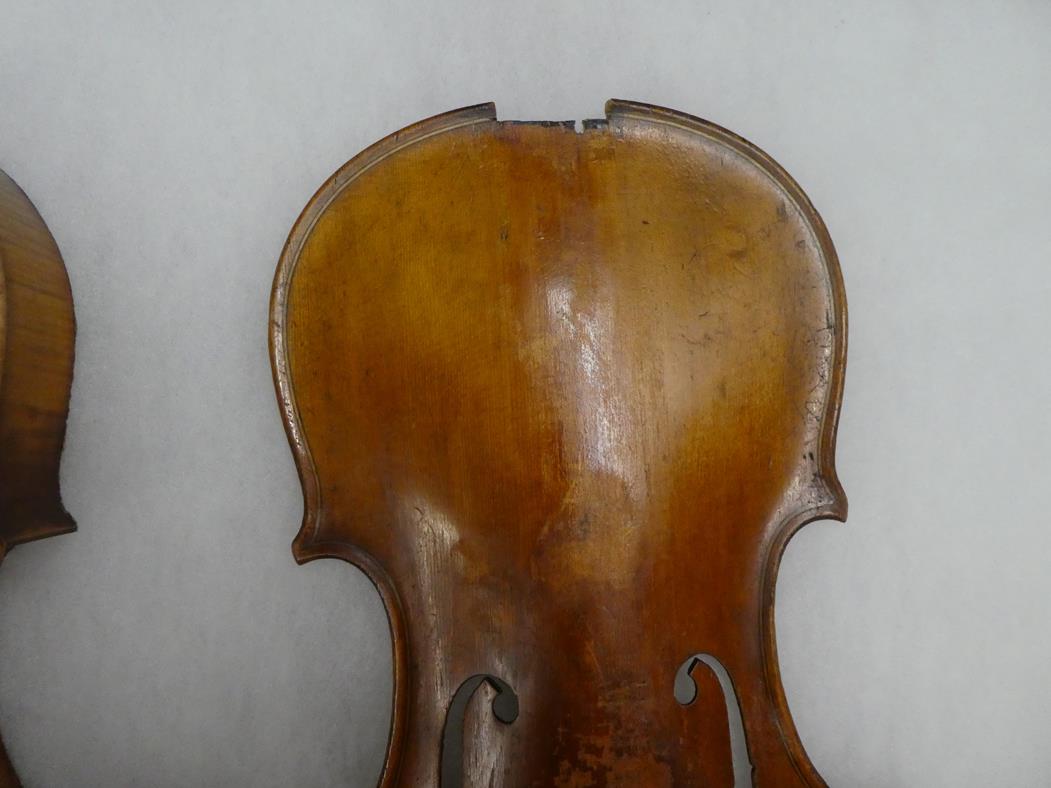 Three Violin Bodies in various states of dissassembly, with some accessories and a small quantity of - Image 14 of 50