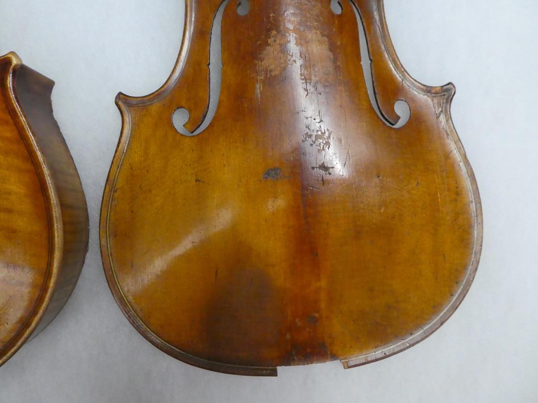 Three Violin Bodies in various states of dissassembly, with some accessories and a small quantity of - Image 15 of 50