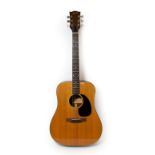 Gibson Blue Ridge Custom Acoustic Guitar 1973-75 serial no.A050046 on rear of headstock and