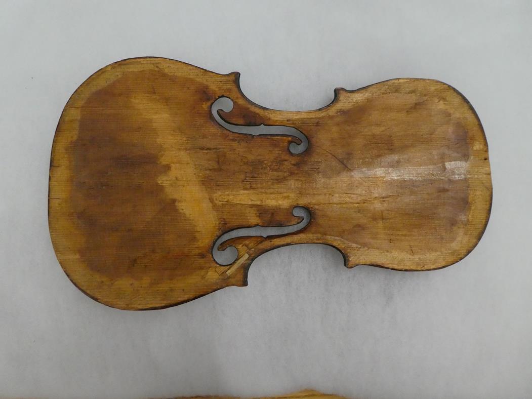 Three Violin Bodies in various states of dissassembly, with some accessories and a small quantity of - Image 43 of 50