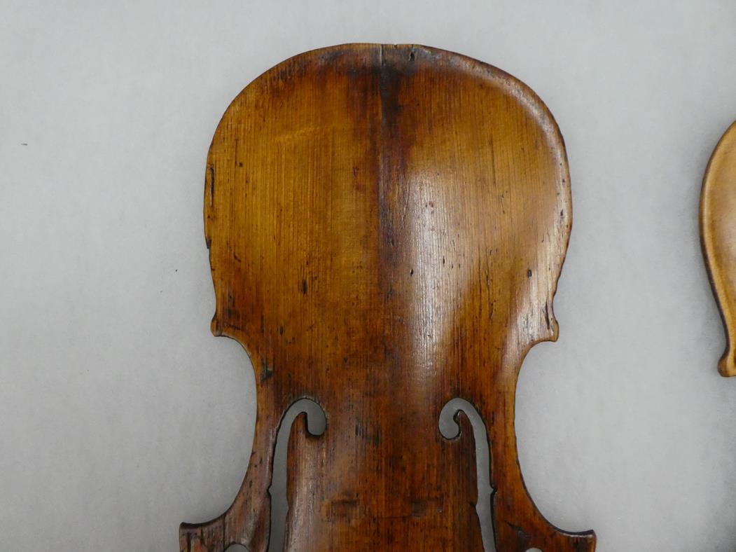 Three Violin Bodies in various states of dissassembly, with some accessories and a small quantity of - Image 18 of 50