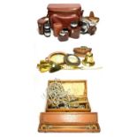 Various Ship Related Items including T Walkers Harpoon Ship's Log, brass bell 'Winkworth' (lacks