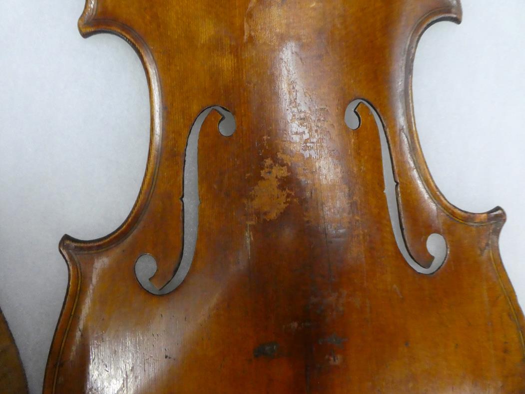 Three Violin Bodies in various states of dissassembly, with some accessories and a small quantity of - Image 11 of 50