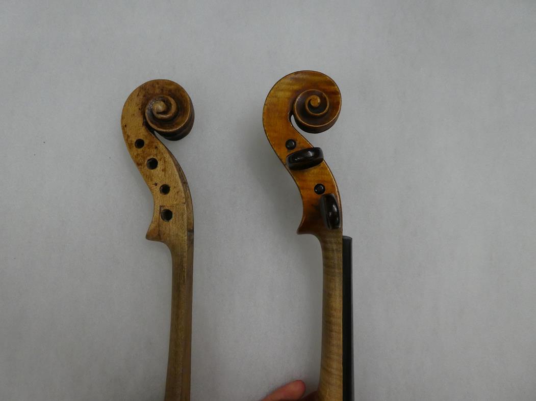 Three Violin Bodies in various states of dissassembly, with some accessories and a small quantity of - Image 34 of 50