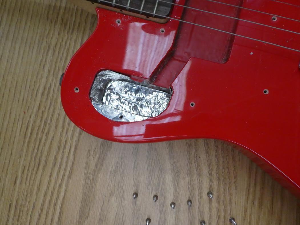 Fender Telecaster Custom Guitar (1975) serial no.650693 stamped on three screw neck plate, red - Image 10 of 18