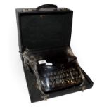 ~ A Klein Adler typewriter in case