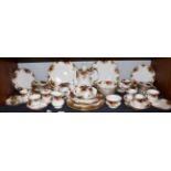 A comprehensive Royal Albert Old Country Roses Tea and coffee service