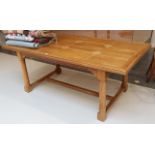 A Barker & Stonehouse Flagstone dining table, 190cm by 100cm by 76cm high